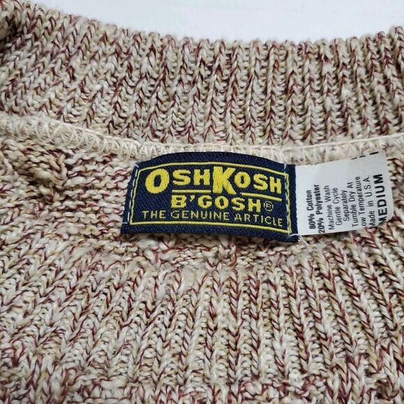 OshKosh B'gosh Men's Crewneck Sweater - Brown - Picture 7 of 8